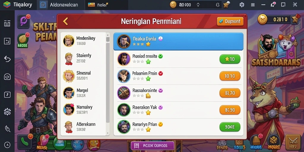 Fitur kolaborasi antar pemain dalam <strong>333666</strong>.