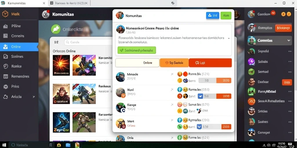 Fitur multiplayer yang memungkinkan bersaing dengan teman.