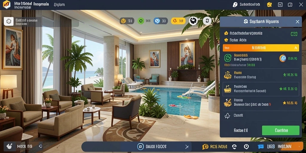 Pengaturan grafik yang menawan dan interaktif.