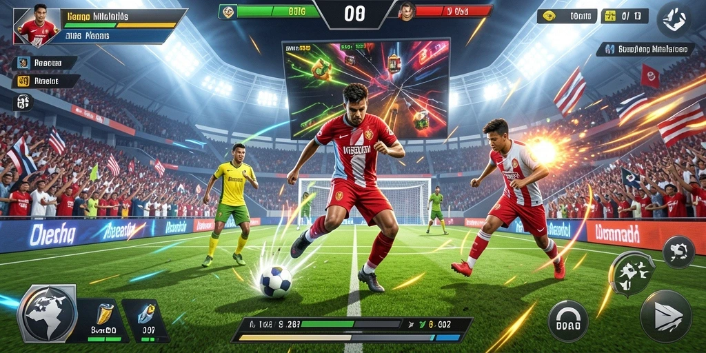 Grafis yang memukau dengan efek visual yang menawan.