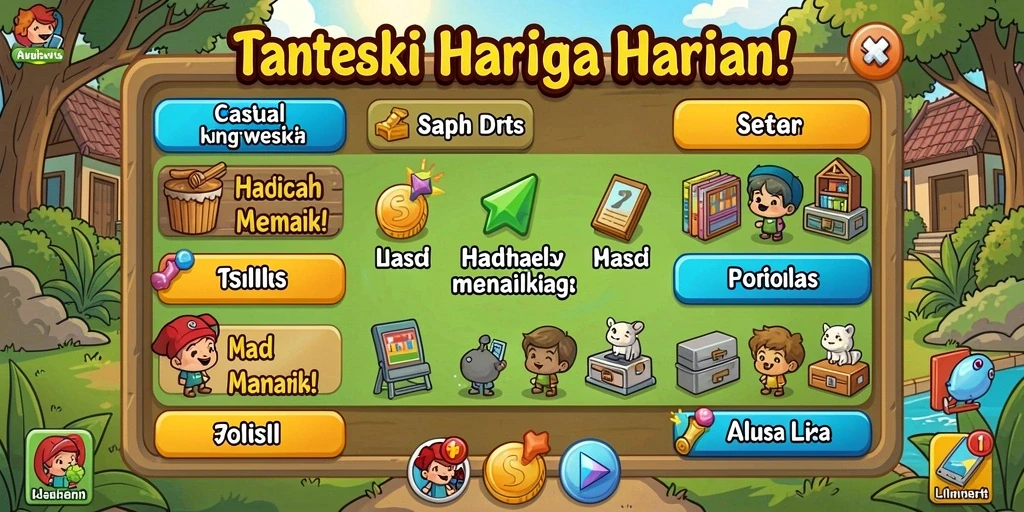 Fitur multiplayer memungkinkan interaksi antar pemain.