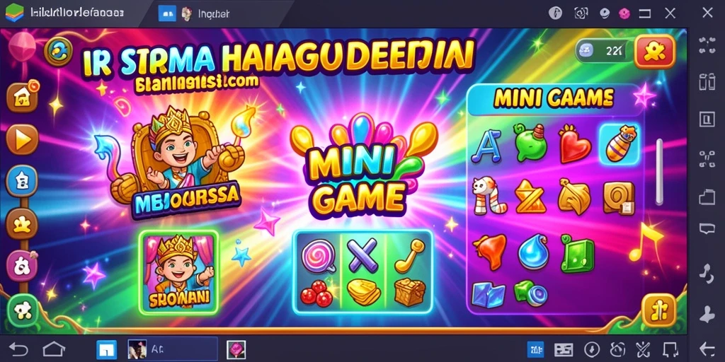 Level permainan yang bervariasi dan penuh tantangan.