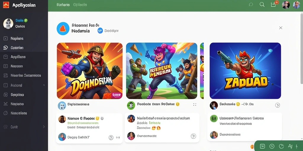 Screenshot dari salah satu karakter dalam permainan.