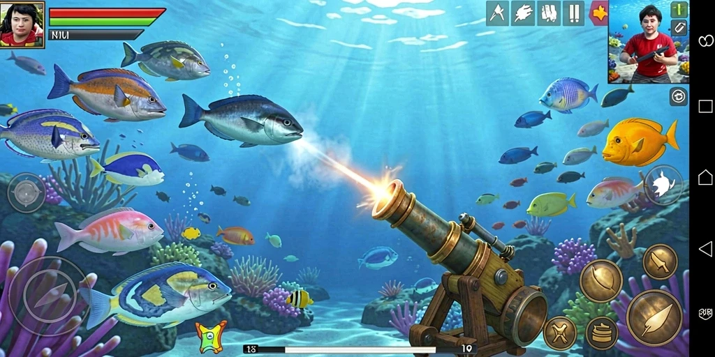 Screenshot memperlihatkan momen seru dalam kompetisi multiplayer.