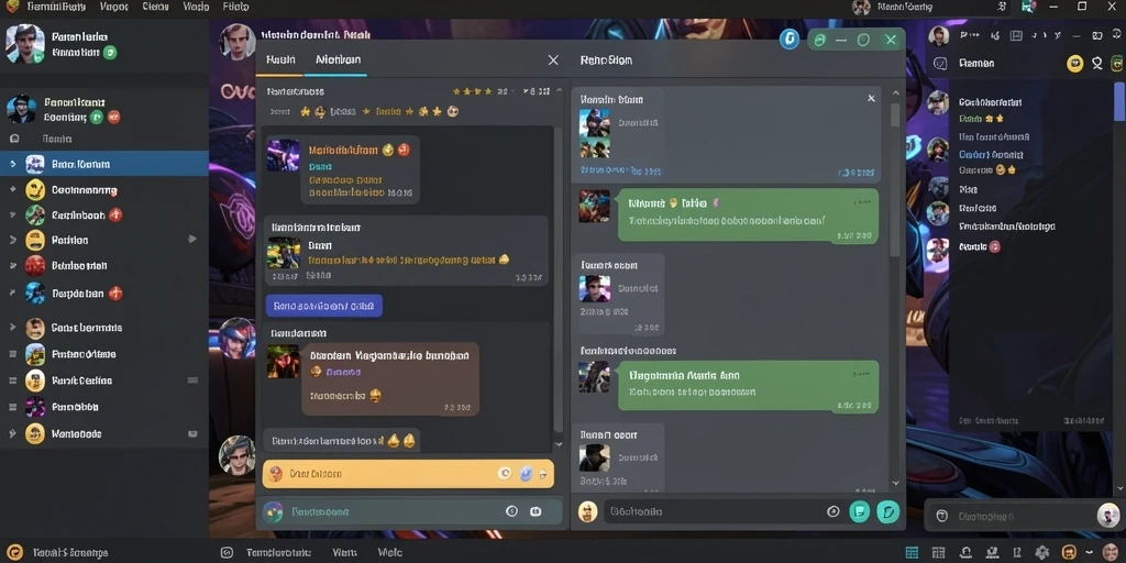 Berinteraksi dengan teman dalam komunitas game yang aktif.