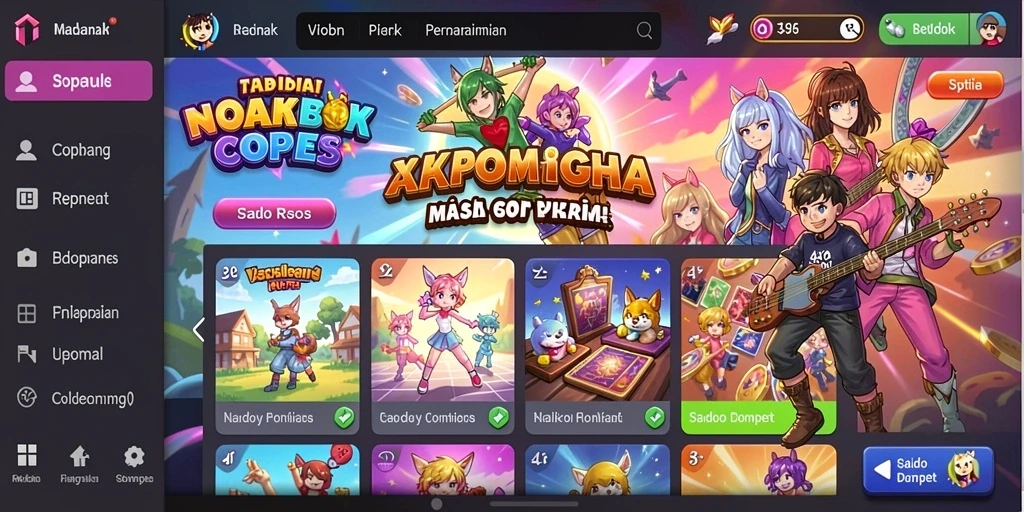 Illustrasi dari sistem penghargaan yang menarik.