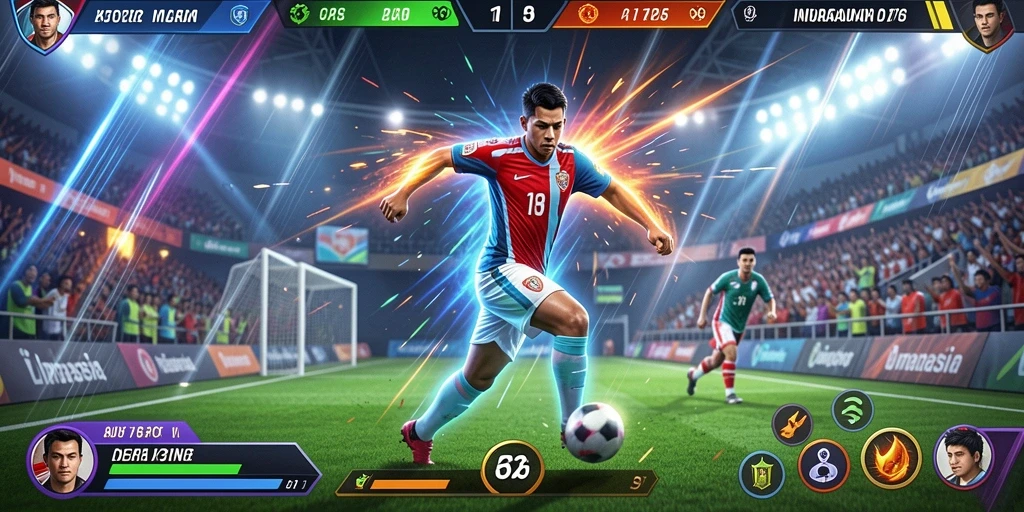 Screenshot menampilkan mode multiplayer dengan teman-teman.