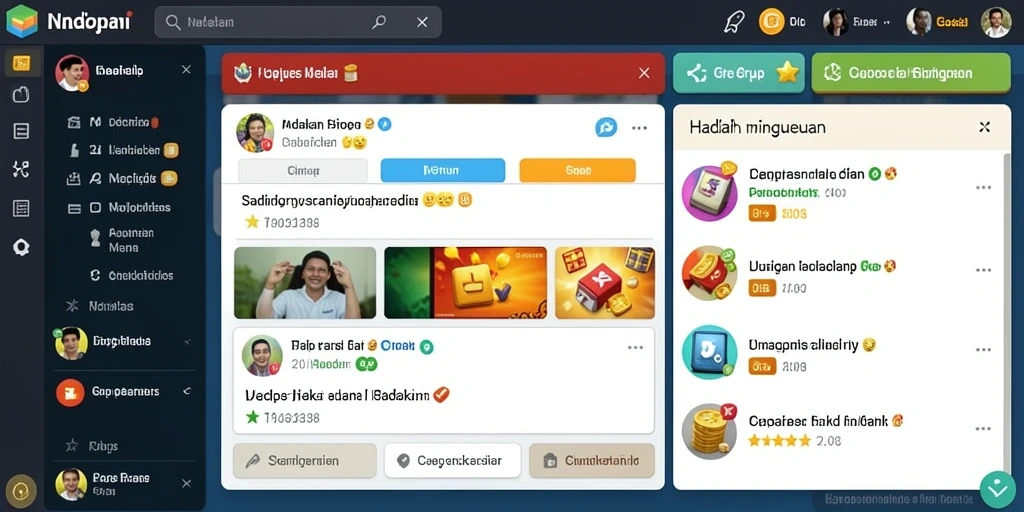 Screenshot memperlihatkan interface yang sederhana dan mudah digunakan.