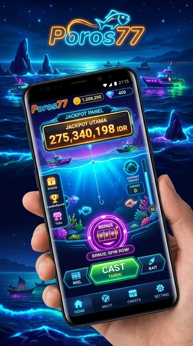 poros77 — layar beranda